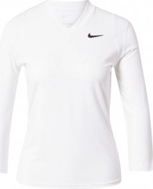 NIKE Funkční tričko \'Victory\' černá / bílá
