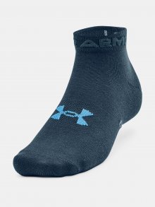 Ponožky Under Armour UA Essential Low Cut 3Pk-BLU - 36 1/2-40 1/2