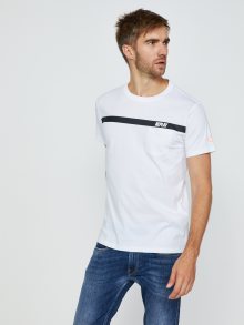Bílé pánské tričko s potiskem Replay - L