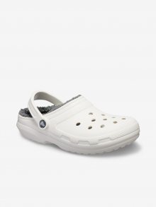 Pantofle Crocs Bílá