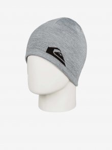 M&W Beanie Čepice Quiksilver Šedá