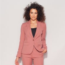 Elegantní dámské sako růžové barvy 13061