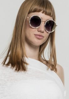 Urban Classics Sunglasses January creme marmorized - UNI