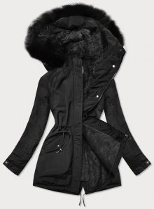 Černá dámská zimní bunda (W559) černá S (36)