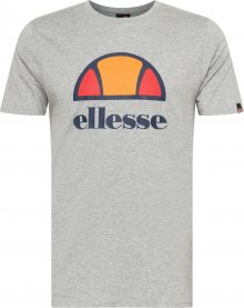 ELLESSE Funkční tričko oranžová / šedá / noční modrá / červená