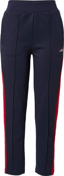 FILA Sportovní kalhoty \'Panju\' námořnická modř / červená