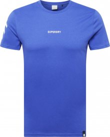 Superdry Funkční tričko bílá / indigo