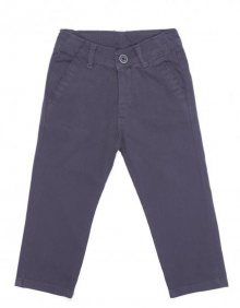 Chlapecké kalhoty z materiálu tmavě šedé