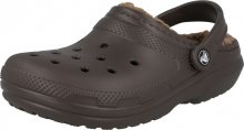 Crocs Pantofle tmavě hnědá