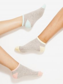 Sada tří ponožek v šedé barvě CAMAIEU - 36-38