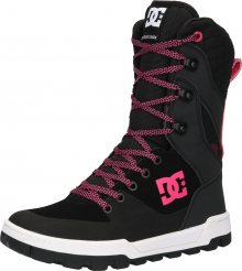DC Shoes Šněrovací boty \'NADENE\' černá / pink