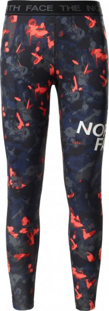 THE NORTH FACE Sportovní kalhoty černá / tmavě šedá / noční modrá / melounová / bílá