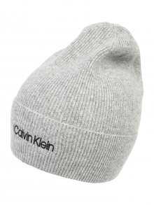 Calvin Klein Čepice šedý melír