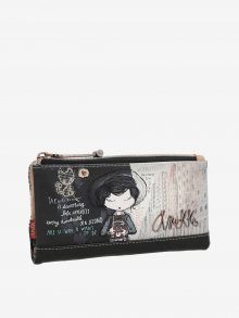 Černo-bílá dámská peněženka Anekke City Moments