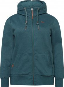 Ragwear Plus Mikina s kapucí \'NESKA\' tmavě zelená