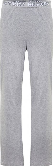 Tommy Hilfiger Underwear Pyžamové kalhoty šedá / bílá