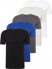 River Island Tričko modrá / černá / šedá / béžová / bílá