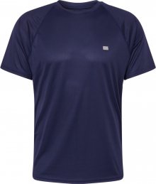 Superdry Funkční tričko \'Train Active\' námořnická modř / bílá / šedá