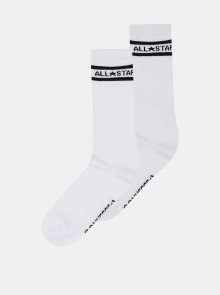 Sada dvou párů bílých dámských ponožek Converse - 35-38