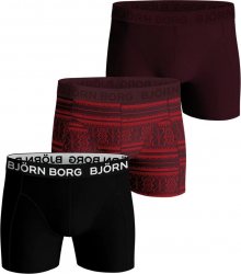 3PACK pánské boxerky Bjorn Borg vícebarevné (10000810-MP009) S Možnost vrácení zboží do 120 dnů!