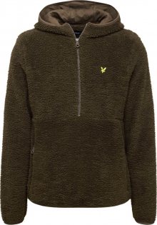 Lyle & Scott Svetr olivová / černá / žlutá