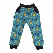 Bontis Dětské softshellové kalhoty - Modrá | 104 cm