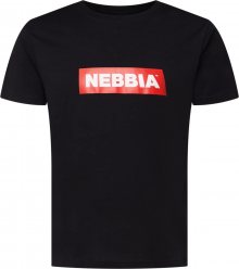 NEBBIA Funkční tričko červená / černá / bílá