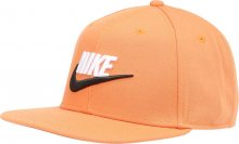 Nike Sportswear Kšiltovka \'Pro\' jasně oranžová / černá / bílá