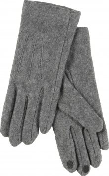 ESPRIT Prstové rukavice šedý melír