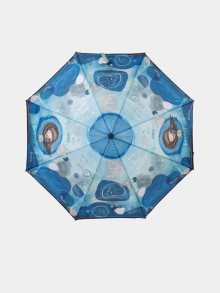 Modrý dámský skládací deštník Anekke Iceland
