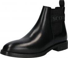 SCOTCH & SODA Chelsea boty \'Picaro\' černá / stříbrně šedá