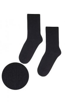 Dámské žakárové ponožky Wola W84.01P černá 36-38