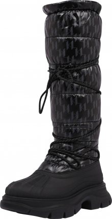 Karl Lagerfeld Sněhule \'LUNA\' šedá / černá