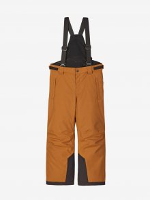 Hnědé klučičí zimní kalhoty s povrchovou úpravou Reima Wingon - 134