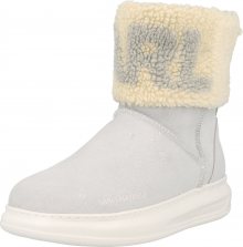 Karl Lagerfeld Sněhule \'KAPRI KOSI\' stříbrně šedá / béžová