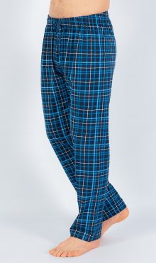 Pánské pyžamové kalhoty Patrik - Gazzaz modrá/tmavá.Modrá XL