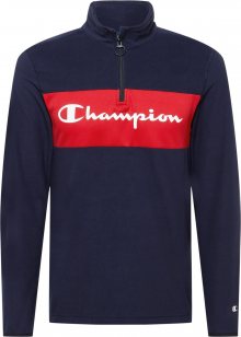 Champion Authentic Athletic Apparel Sportovní svetr námořnická modř / světle červená / bílá