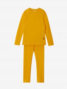 Žlutý dětský set funkčního trička a kalhot Reima Lani - 150