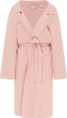 Usha Pletený kabátek pastelově růžová
