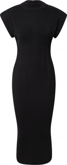 Gina Tricot Úpletové šaty \'Anita\' černá