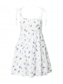 Abercrombie & Fitch Letní šaty nebeská modř / azurová / offwhite