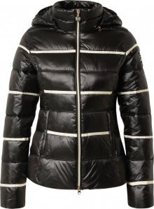 EA7 Emporio Armani Přechodná bunda černá / pastelově žlutá