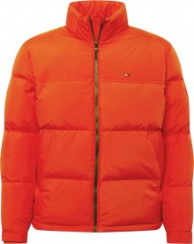 TOMMY HILFIGER Zimní bunda tmavě oranžová