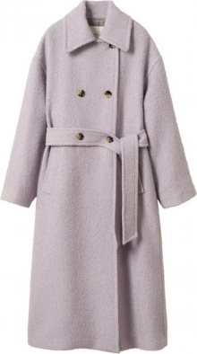 MANGO Zimní kabát \'Dingdong\' pastelová fialová
