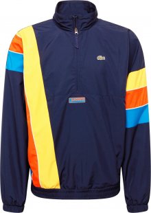 Lacoste Sport Sportovní bunda námořnická modř / žlutá / oranžová / světlemodrá