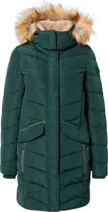 TOM TAILOR Zimní kabát smaragdová
