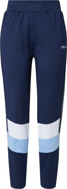 FILA Sportovní kalhoty \'Magnolia\' tmavě modrá / bílá / světlemodrá