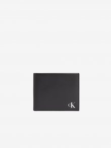 Černá pánská kožená velká peněženka Calvin Klein
