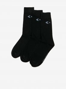 Sada tří párů ponožek v černé barvě Converse - 39-42
