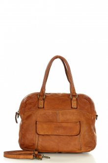 Přírodní kožená taška model 161542 Mazzini  Univerzální